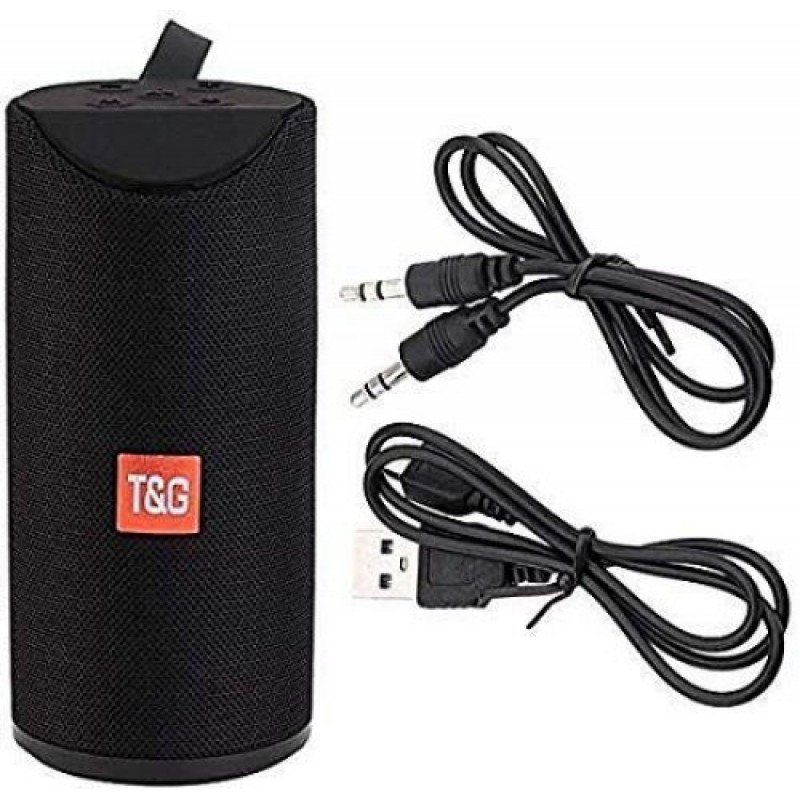 Oem Φορητό Ηχείο T&G TG113 SWireless Bluetooth Speaker Portable Mini Speakerphone Subwoofer ΜΑΥΡΟ