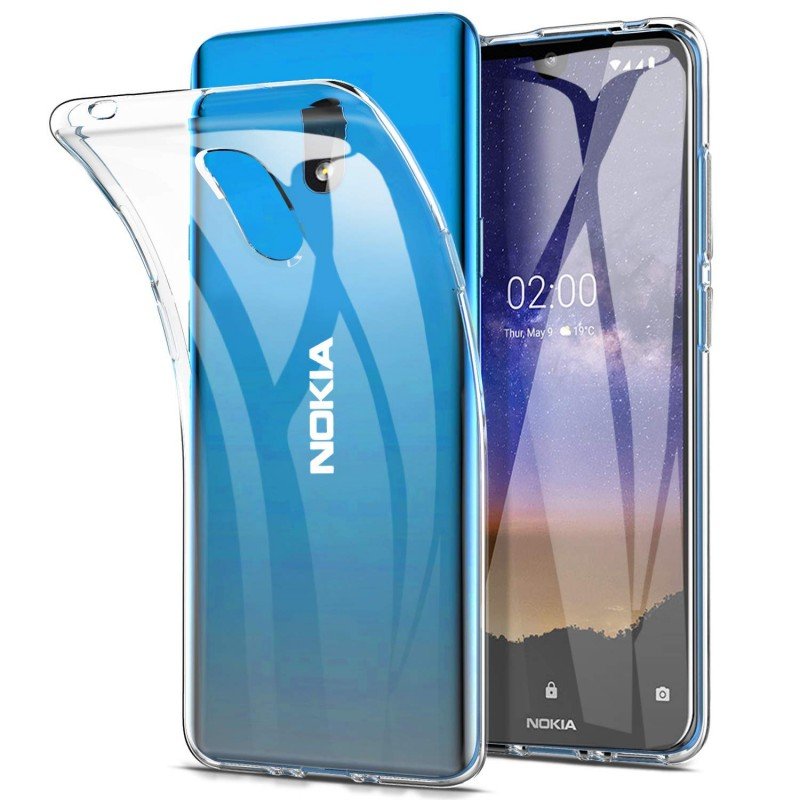 Oem Θήκη Σιλικόνης Για Nokia 2.2  Διάφανο