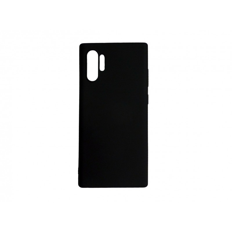 Oem Θήκη Σιλικόνης Matt 1,2 mm Για Samsung Galaxy Note 10 Plus / Pro Μαύρο