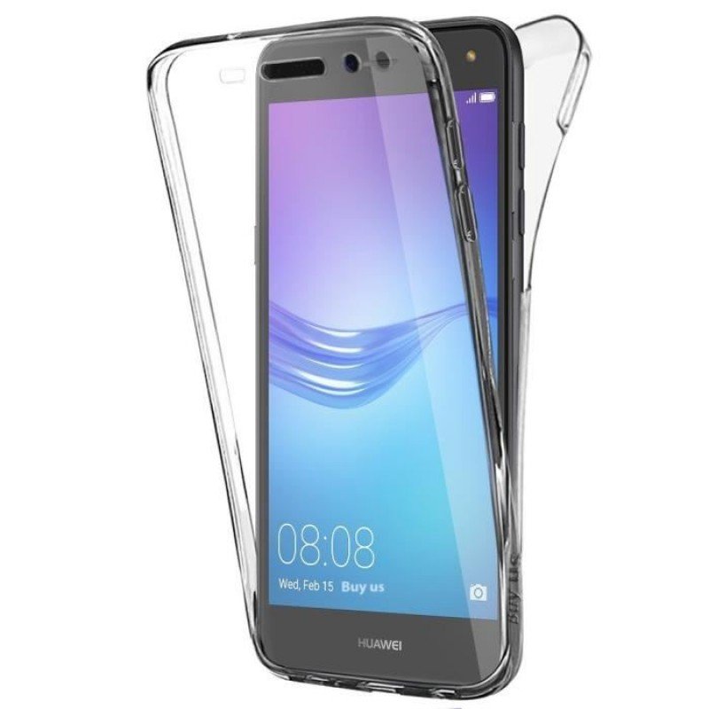 OEM Θήκη Σιλικόνης Full Cover Για Huawei Y7 Prime 2018  Διάφανο