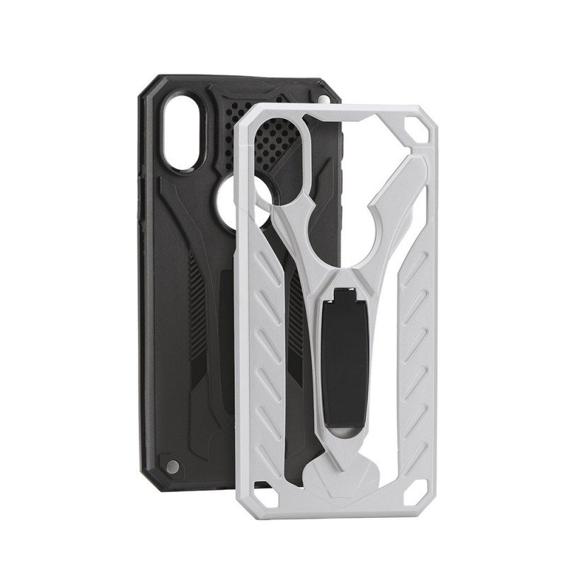 Defender PHANTOM Case with stand Για Huawei Y6 Prime 2018 Huawei Y6 2018 / Honor 7A  Γκρι