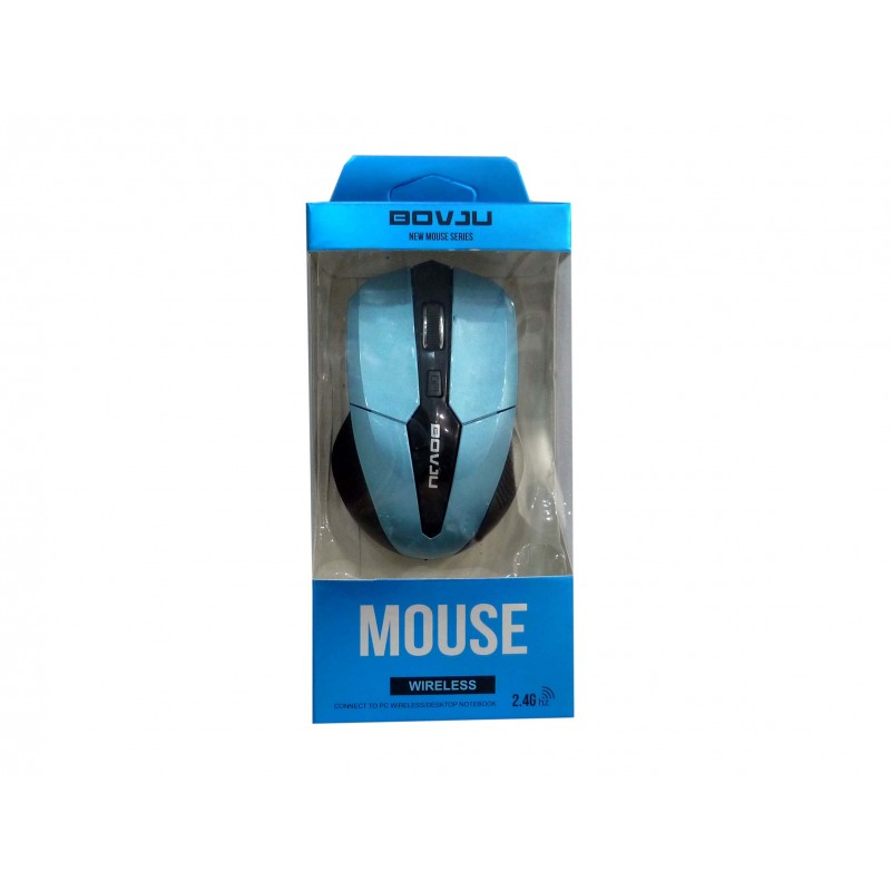 Ασύρματο ποντίκι WIRELESS MOUSE 2.4Ghz MU-8321 Γαλάζιο 