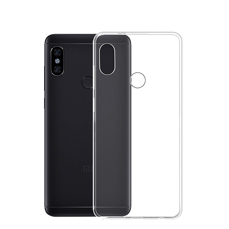 oem Θήκη Σιλικόνης Για Xiaomi Redmi Note 6 Pro  Διάφανο