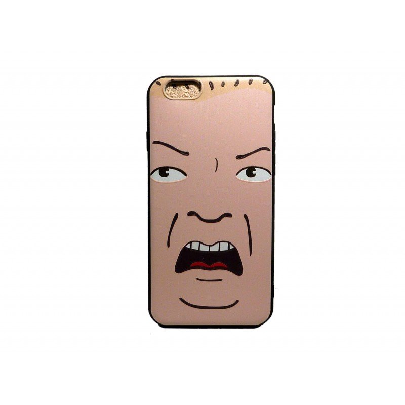 Oem  Θήκη Σιλικόνης Με Σχέδιο ANGRY FACE Για  Apple iPhone XR  Σχέδια