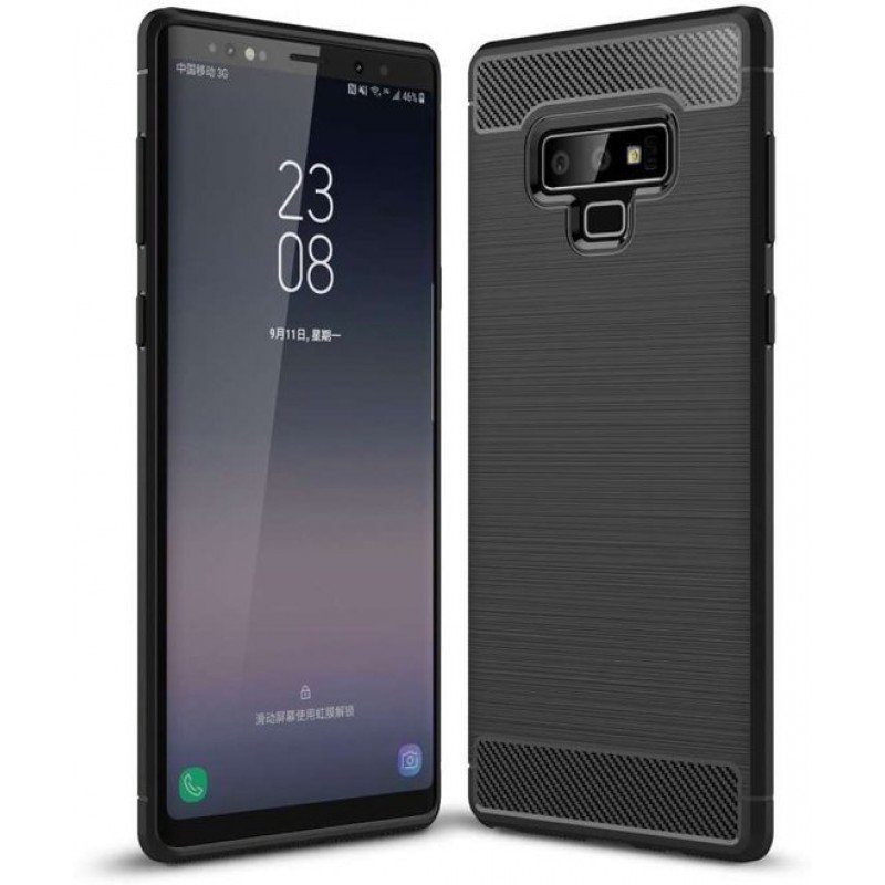 OEM Θήκη Σιλικόνης Carbon Για Samsung Galaxy Note 10  Μαύρο