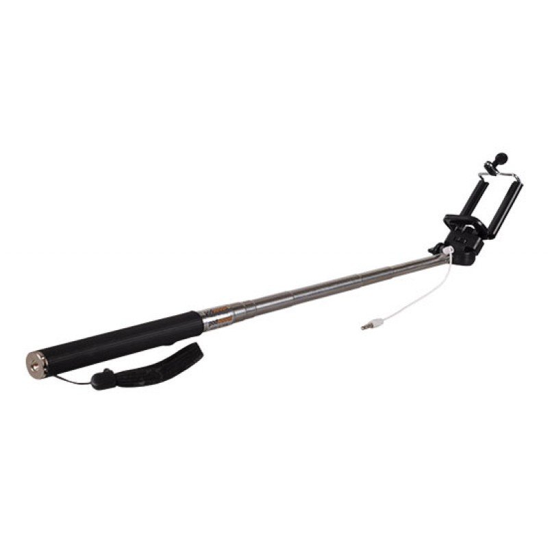 OEM Selfie Stick Με Καλώδιο Μαύρο