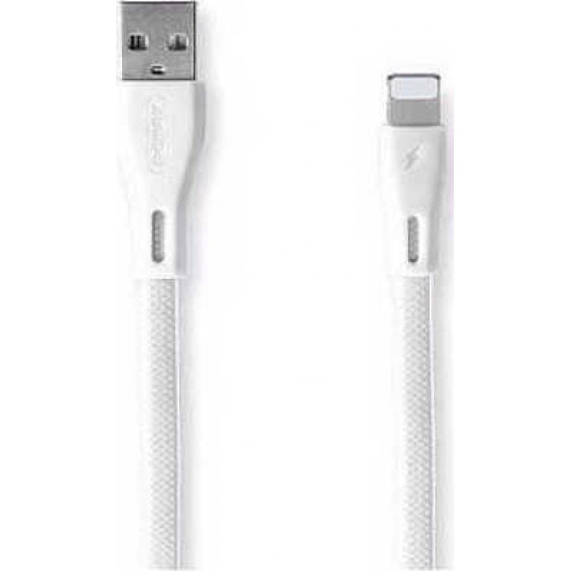 Remax full Speed Pro RC-090i Lightning USB Data Cable 1m - Άσπρο