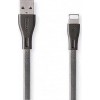 Remax full Speed Pro RC-090i Lightning USB Data Cable 1m Μαύρο