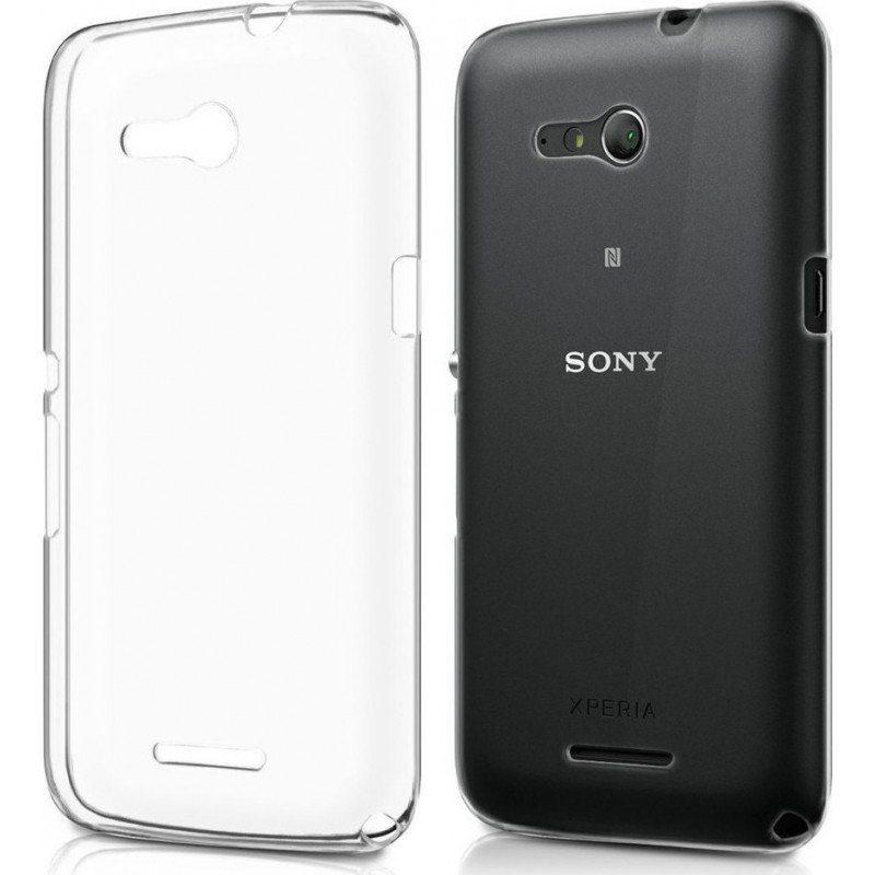  Oem Θήκη Σιλικόνης Matt 1,2 mm Για  Για SONY Xperia E4 G  Διάφανο