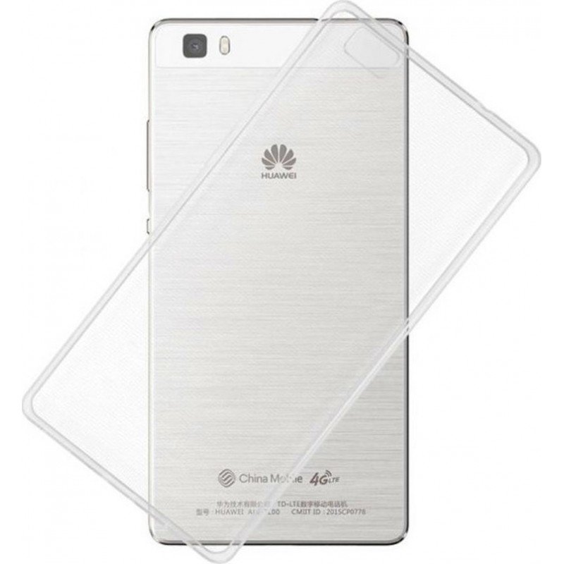  Oem Θήκη Σιλικόνης 1,0 mm Για  Για Huawei Ascend P8   Διάφανο