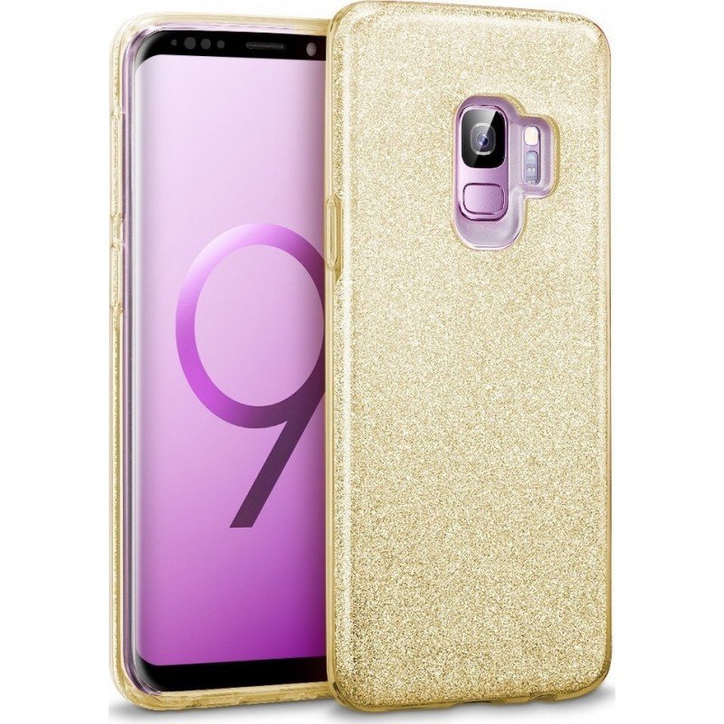 Oem Θήκη Shining Χρυσόσκονη Για Samsung Galaxy S9 Χρυσό