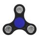 Oem  Fidget Spinner Anti Stress Αγχολυτικό Πλαστικό Παιχνίδι Ανακούφισης Στρες 1 minute Μπλέ Μαύρο