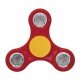 Oem Fidget Spinner Anti Stress Αγχολυτικό Πλαστικό Παιχνίδι Ανακούφισης Στρες 1 minute Κόκκινο Κίτρινο