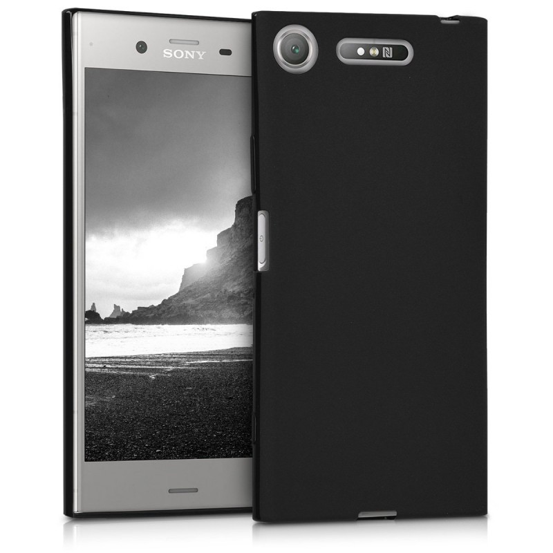 Oem Θήκη Σιλικόνης Matt 1,2 mm Για Sony Xperia XZ1 Compact  Μαύρο