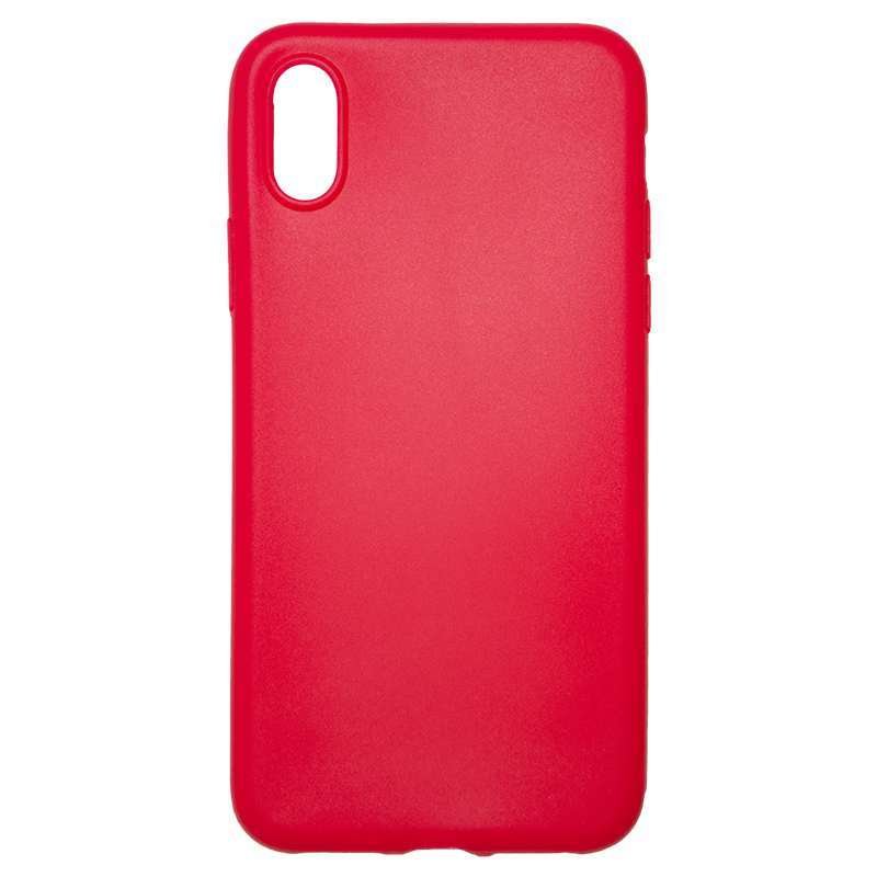 Oem Θήκη Σιλικόνης Matt 1,2 mm Για Apple iPhone X / XS  Κόκκινο