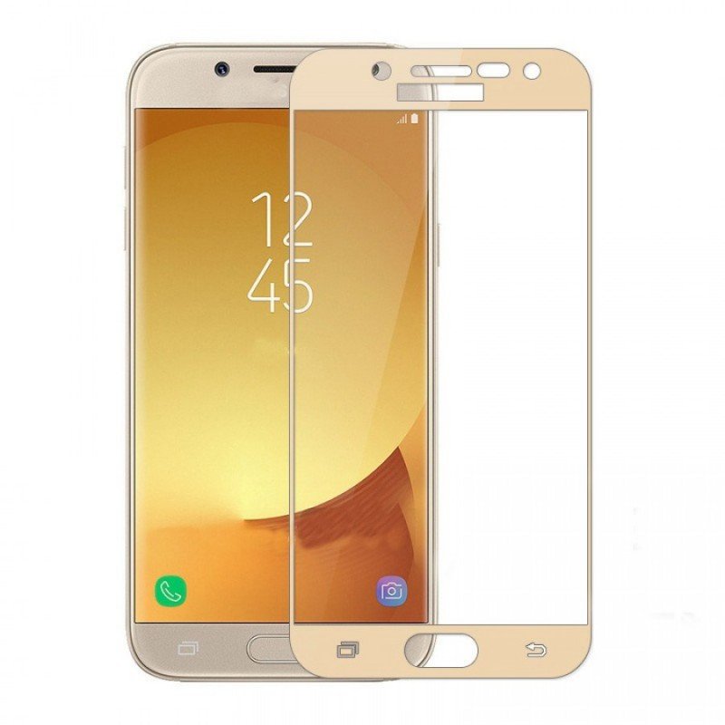 Oem Full Face Tempered glass Box Για   Samsung Galaxy J5 2017  