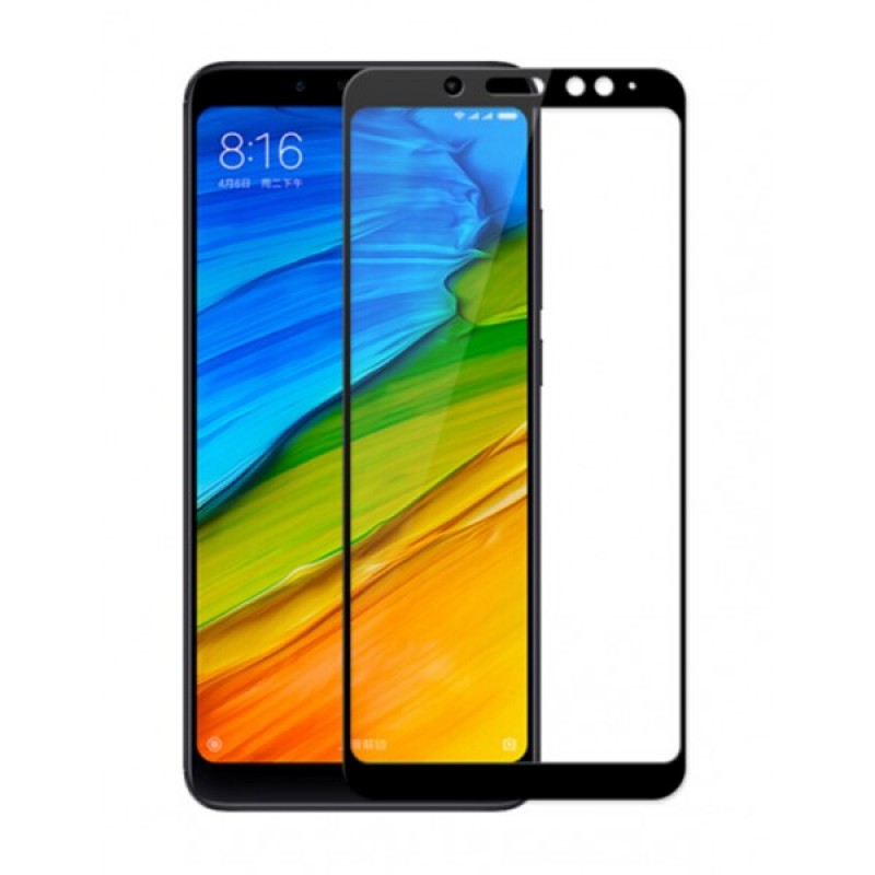 Oem Full Face Tempered glass Box Για   Xiaomi Redmi 6 / Redmi 6A Xiaomi Redmi 6 / Redmi 6AA  Μαύρο