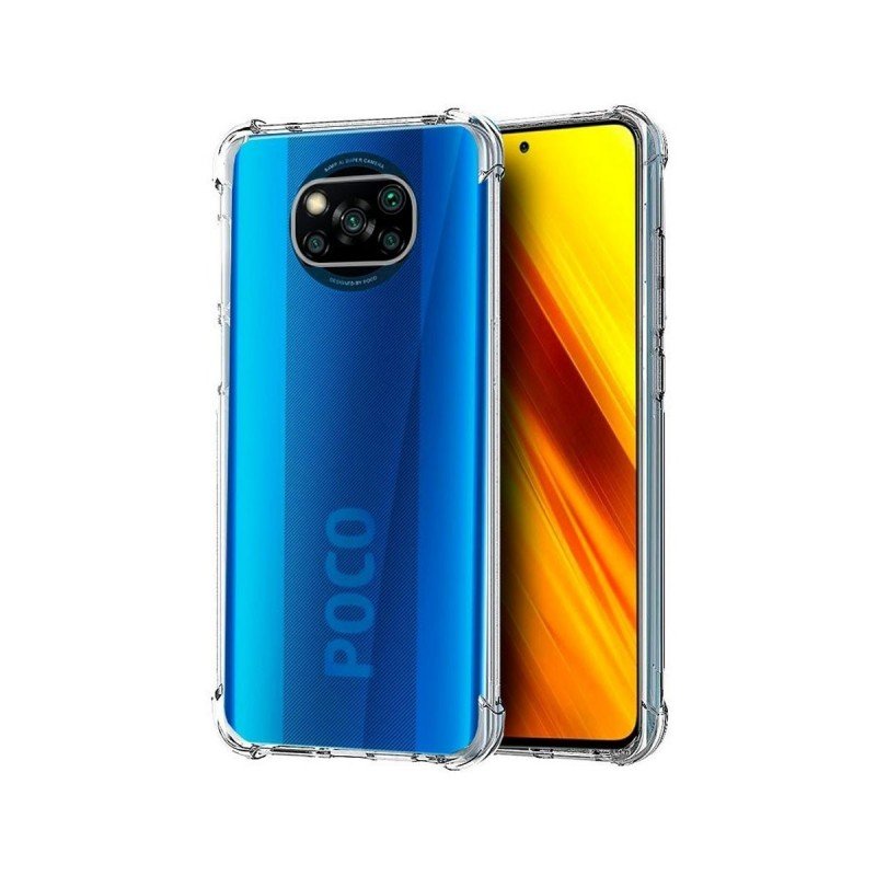 OEM Θήκη Σιλικόνης Anti Shock (0.5mm) Για Xiaomi Poco X3 / Poco X3 NFC / Poco X3 Pro  Διάφανο