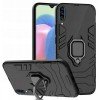 OEM Ring Holder Back Cover Για Huawei P Smart S Huawei Y8P Huawei Honor 10S Huawei P Smart S / Y8P  Μαύρο