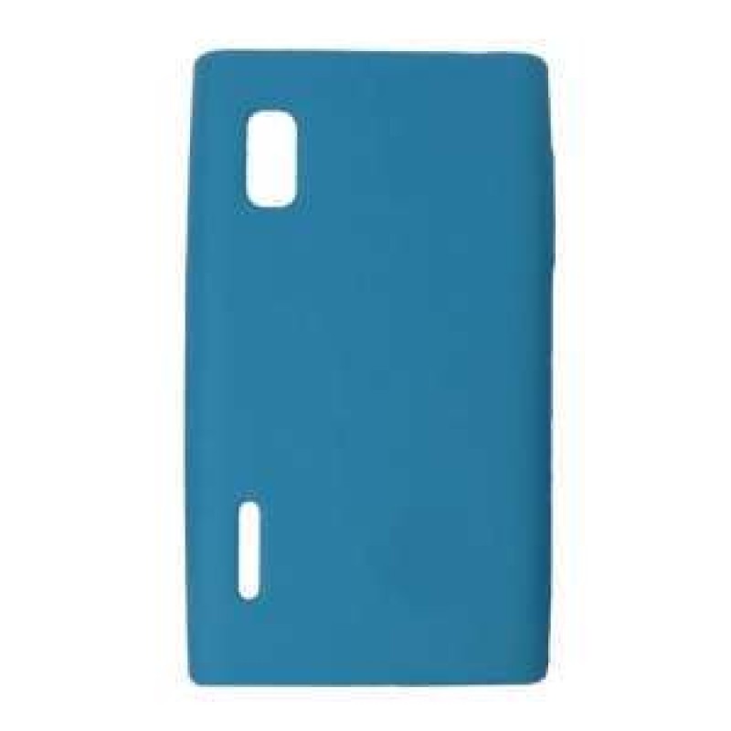  Oem Θήκη Σιλικόνης Matt 1,2 mm Για  Για LG Optimus L5  Μπλε