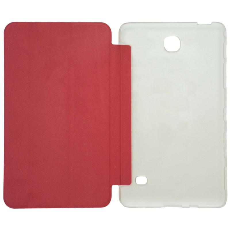 OEM Θήκη Βιβλίο - Σιλικόνη Flip Cover Για Samsung Galaxy Tab 3 P3200 7''  Κόκκινο