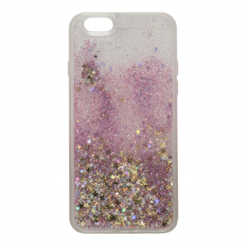 Oem Θήκη TPU Με Υγρό Glitter Για    Apple Iphone 7G Χρυσό