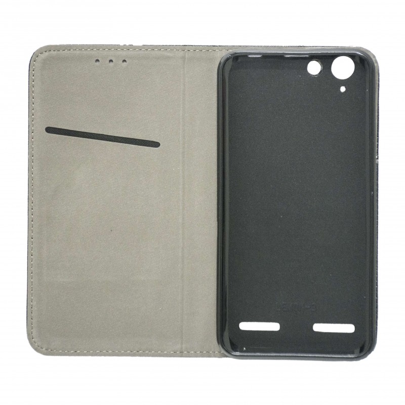 Oem Θήκη Book Smart Magnet Για Lenovo Vibe X3  Μαύρο