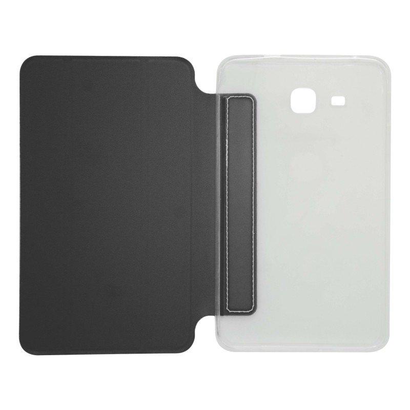 OEM Θήκη Βιβλίο - Σιλικόνη Flip Cover Για Huawei MediaPad T1 7''  Μαύρο