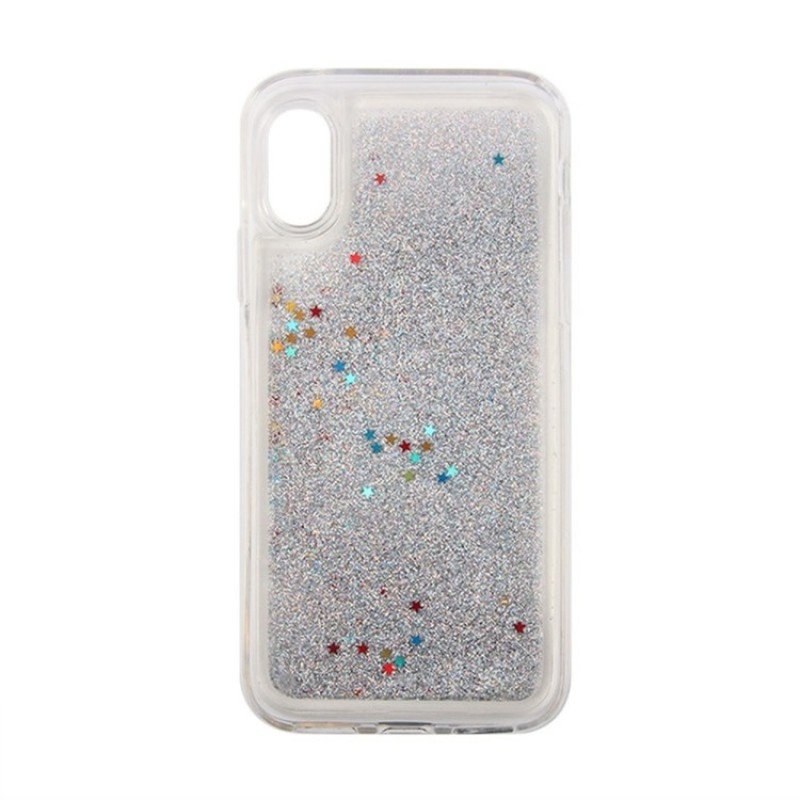 Oem Θήκη TPU Με Υγρό Glitter Για    Apple iPhone X / XS  Σχέδια