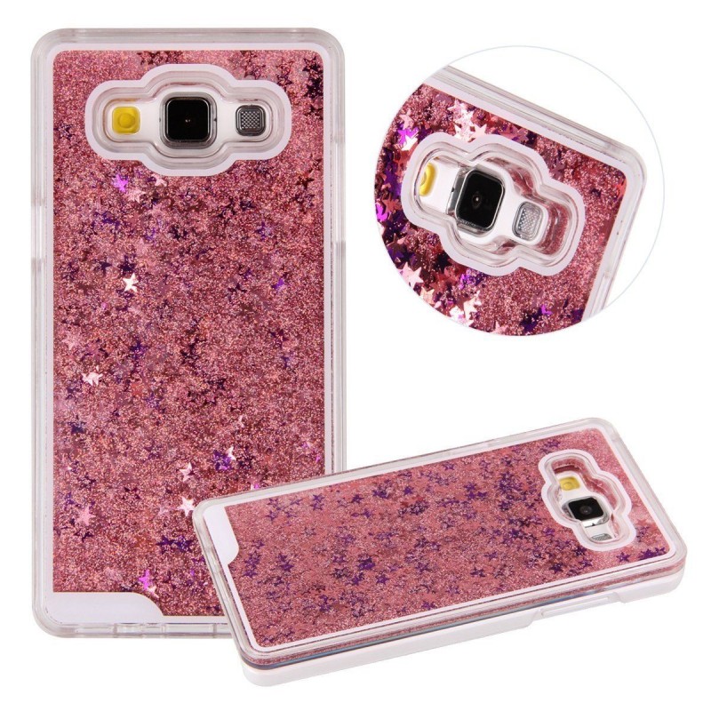 Oem Θήκη TPU Με Υγρό Glitter Για    Samsung Galaxy J3 2017  Σχέδια