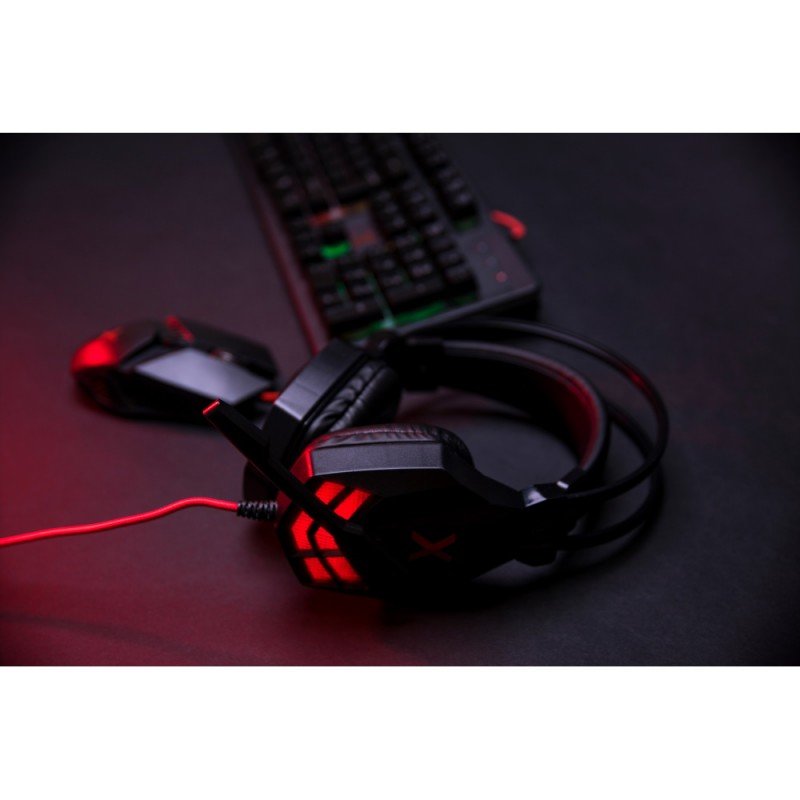 Maxlife Gaming MXGH-200 wired headset jack 3,5mm Μαύρο