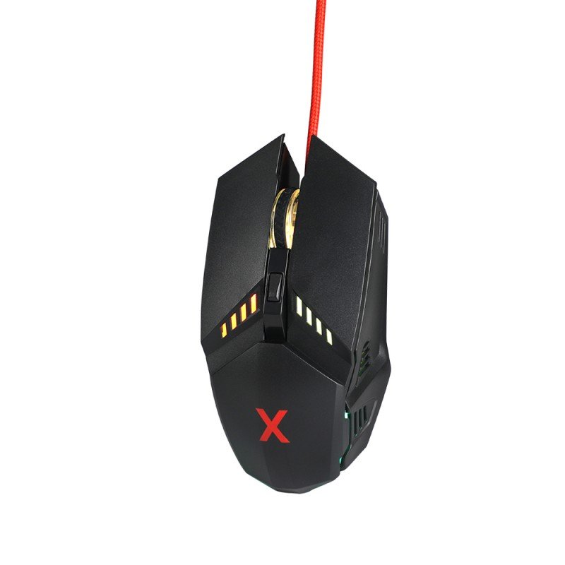 Maxlife Gaming MXGM-200 Ποντίκι 800/1000/1600/2400 DPI 1,8 m Μαύρο