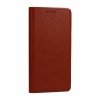 Θήκη Βιβλίο Genuine Italian Leather Case Για Samsung Galaxy S21 Ultra 5G  Καφέ