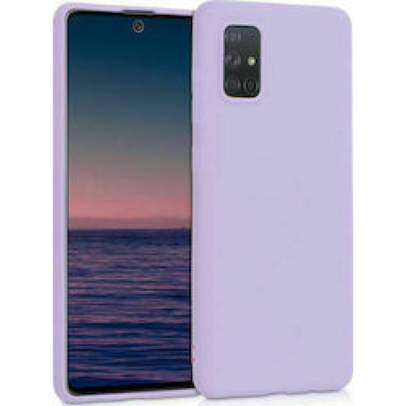 Oem Soft Matt Case Gel TPU Cover 2.0mm Για Xiaomi Redmi 10 / Redmi 10 2022 Λιλά