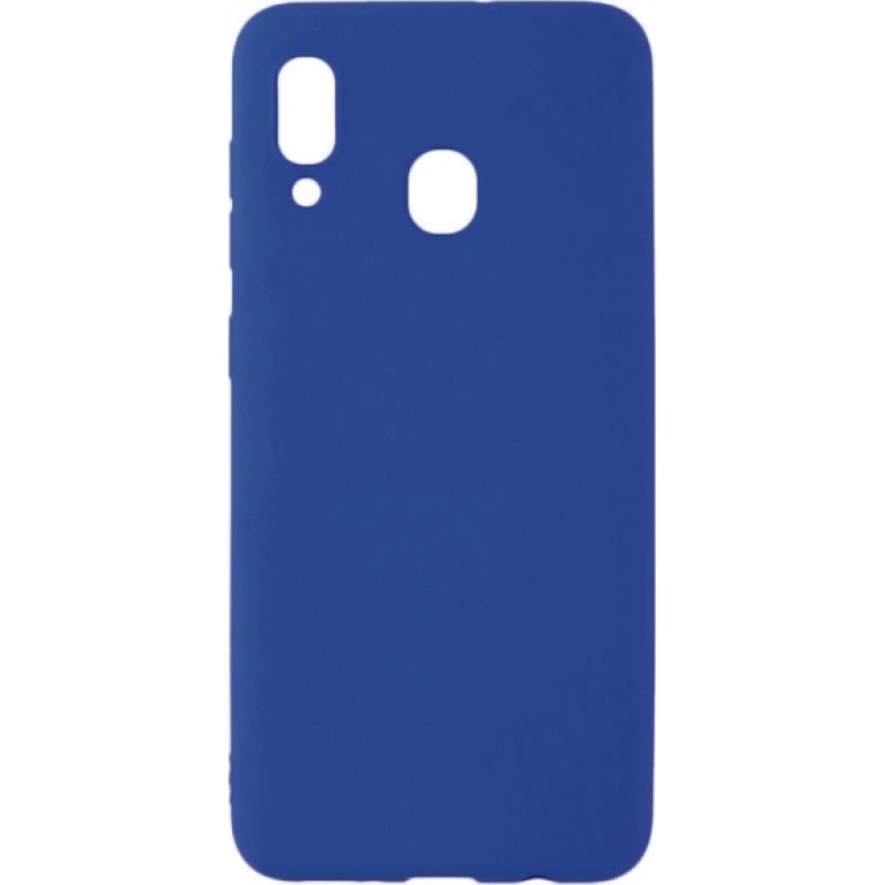 Oem Θήκη Σιλικόνης Matt 1,2 mm Για Samsung Galaxy A20S  Μπλε