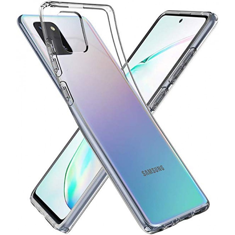 Oem Θήκη Σιλικόνης 1mm Για Samsung Galaxy Note 10 Lite Samsung Galaxy Note 10 Lite / A81  Διάφανο