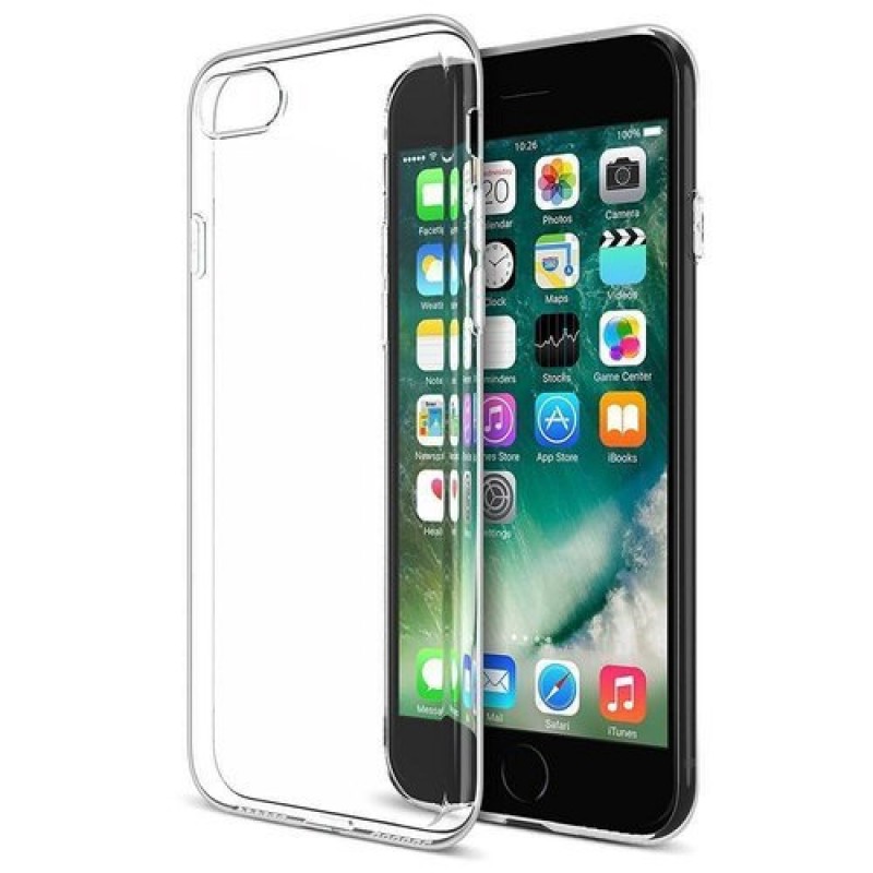 Oem Θήκη Σιλικόνης 1mm Για Apple iPhone 7 / 8 / SE 2020 / SE 2022  Διάφανο