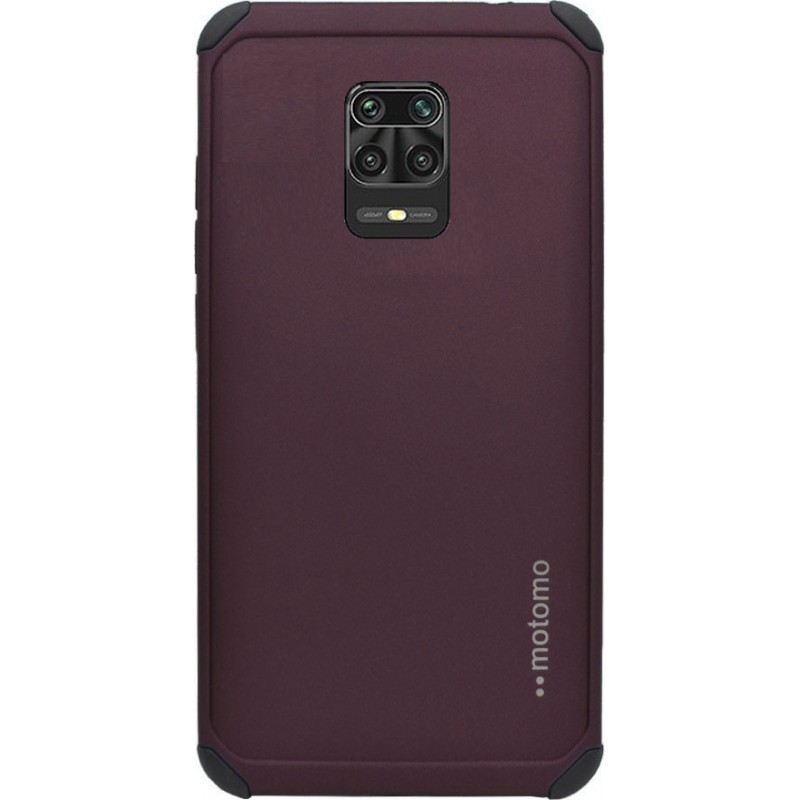 Θήκη motomo Back Cover Για Xiaomi Redmi Note 9  Μπορντό