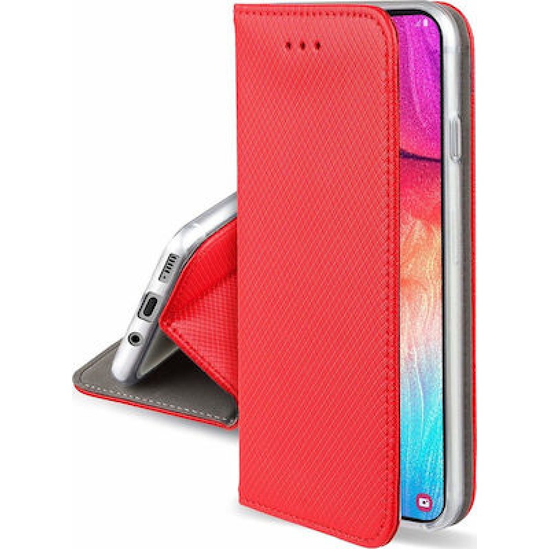 Oem Θήκη Book Smart Magnet Για Samsung Galaxy S10E Κόκκινο