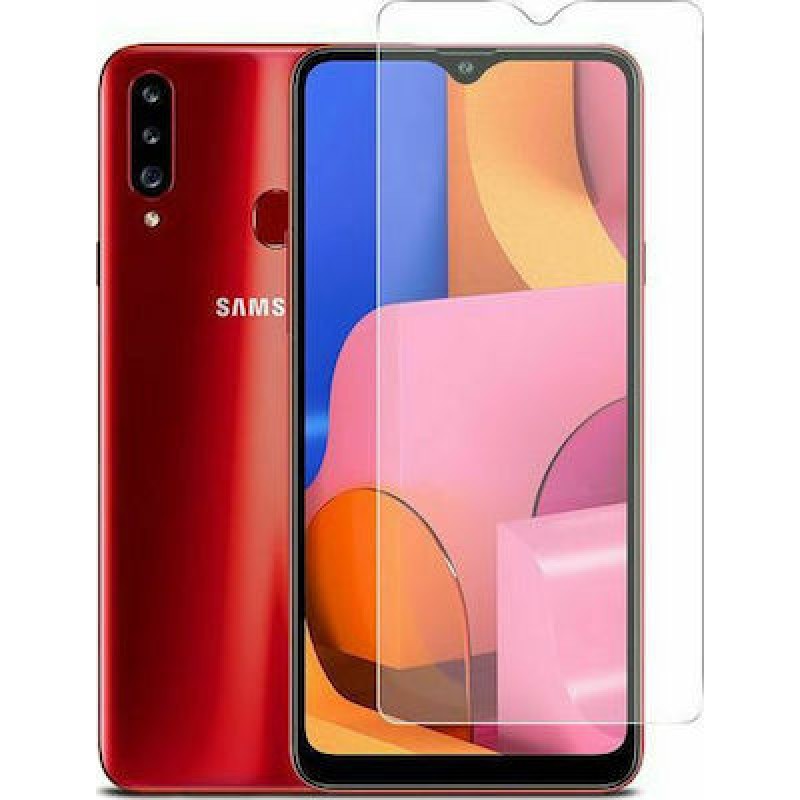 Oem Γυάλινη Προστασία Οθόνης 0,26 mm / 2.5D Για Samsung Galaxy A20S