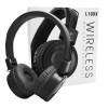 L100X Bluetooth Headset with HD Microphone, Wireless HiFi Super Bass Stereo On-Ear Headphone Μαύρο