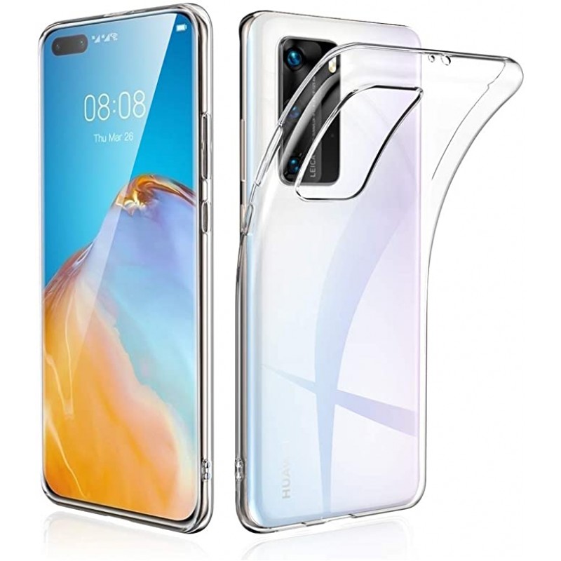 Oem Θήκη Σιλικόνης 2,0 mm Για Huawei P40 Pro  Διάφανο