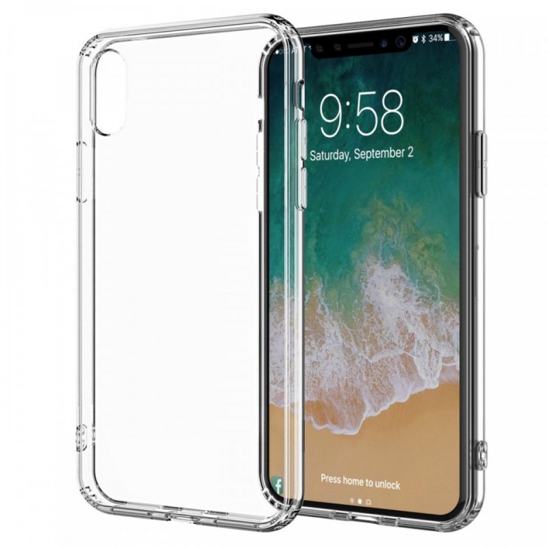 Oem Θήκη Σιλικόνης 1,5 mm Για Apple iPhone X / XS  Διάφανο