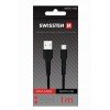 Swissten Micro USB Καλώδιο 1m Μαύρο 