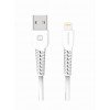 Swissten Lightning  USB Καλώδιο 1m Άσπρο