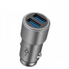 KLGO 2USB  Car Charger με καλώδιο  Type C  TG-621 Μαύρο