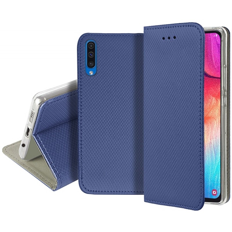 Oem Θήκη Book Smart Magnet  Για Samsung Galaxy A50 / A30 / A50S / A30S Μπλε