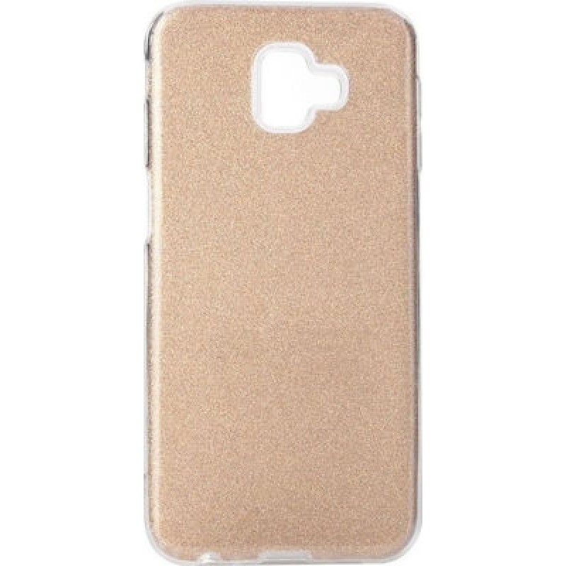  Oem Back Cover Σιλικόνης Με Σχέδιο  Με Glitter Για Samsung Galaxy J6 2018  Σχέδια