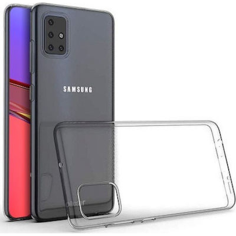 Oem Θήκη Σιλικόνης 2,0 mm Για Samsung Galaxy A51 4G / A51 5G  Διάφανο