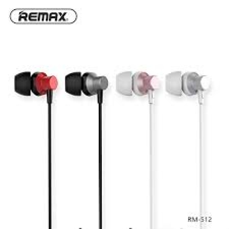 Handsfree Ακουστικά Remax RM-512 Ασημί